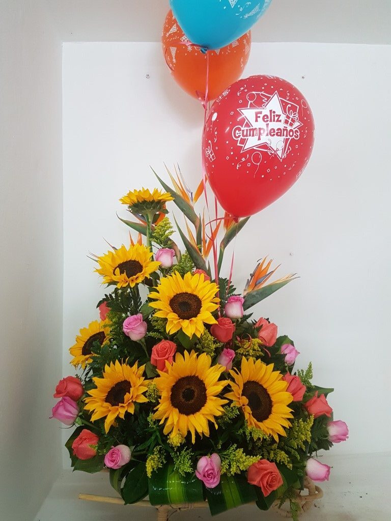 Primaveral con Globos
